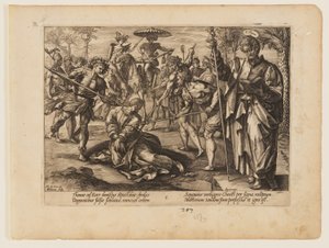 The Martyrdom of St Thomas, from The Martyrdom of Christ and the Apostles