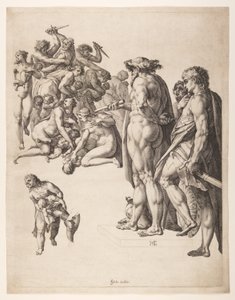 The Massacre of the Innocents by Hendrick Goltzius