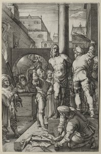 The Passion: The Flagellation by Hendrick Goltzius