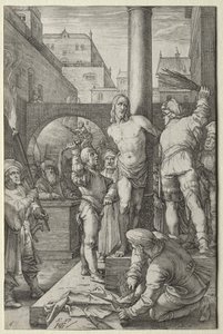 The Passion: The Flagellation by Hendrick Goltzius