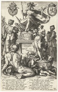 Title Print for Print Series The Roman Heroes
