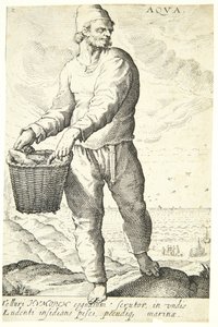 Water by Hendrick Goltzius
