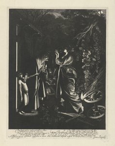 Mocking of Ceres by Hendrick Goudt