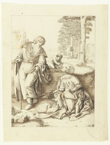 The Holy Family by Hendrick Hondius (I)