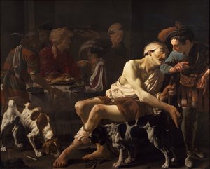 The Rich Man and the Poor Lazarus, 1625
