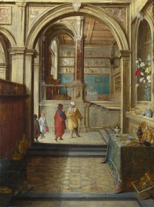 Croesus and Solon by Hendrick van Steenwyck the Younger
