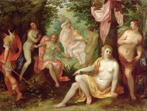 Diana and Acteon by Hendrick van and Brueghel Balen
