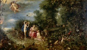 Abundance and the Four Elements, c.1615