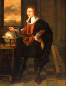 A Navigator with Globe and Dividers