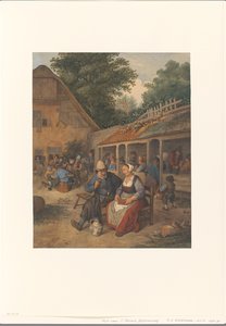 Peasant Inn by Hendrik Abraham Klinkhamer