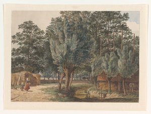 On the Estate Houdringe near De Bilt by Hendrik Abraham Klinkhamer