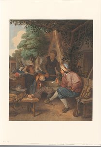 Resting Travelers by Hendrik Abraham Klinkhamer