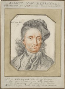 Portrait of Gerrit van Heerstal by Hendrik Budde
