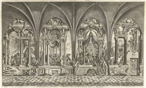 Paintings in the Refectory of St. Michael