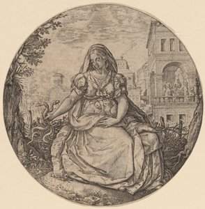Allegory of Prudence by Hendrik Goltzius