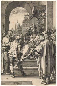 Christ before Pilate by Hendrik Goltzius