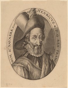 Henry IV, King of France by Hendrik Goltzius