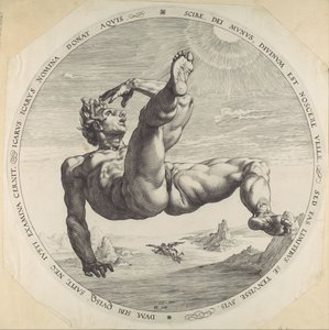 Icarus, from The Four Disgracers, 1588