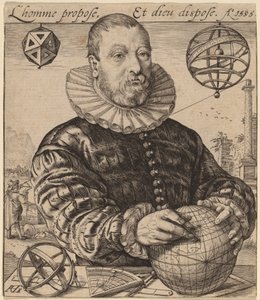 Nicolaus Petri van Deventer by Hendrik Goltzius
