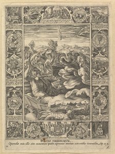 Punitio Malorum, from Allegories of the Christian Faith, from Christian and Profane Allegories by Hendrik Goltzius