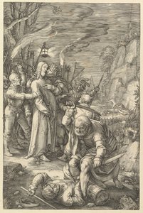 The Betrayal of Christ, from The Passion of Christ, 1598 by Hendrik Goltzius