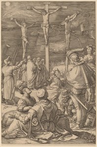 The Crucifixion by Hendrik Goltzius