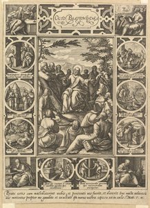 The Eight Beatitudes by Hendrik Goltzius