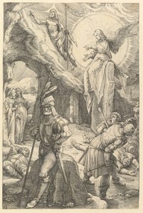 The Resurrection, from The Passion of Christ by Hendrik Goltzius