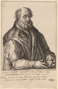 Johannes Zurenus (Jan van Zuren) by Hendrik Goltzius after Maerten van Heemskerck