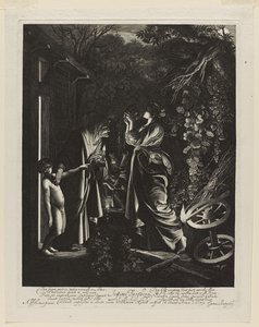The Mocking of Ceres (Ceres Seeking Her Daughter) by Hendrik Goudt