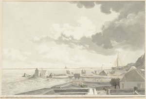 The Flooded Ooijpolder with Persingen in the Distance, 1809