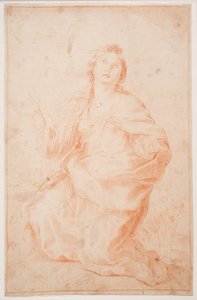 Saint Agnes Kneeling by Hendrik Krock