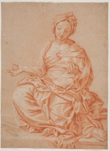 Seated Woman with Turban by Hendrik Krock