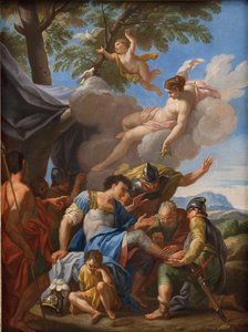 Venus Bringing Simples for the Wounded Aeneas by Hendrik Krock