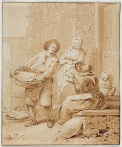 The Fish Monger by Hendrik Meijer