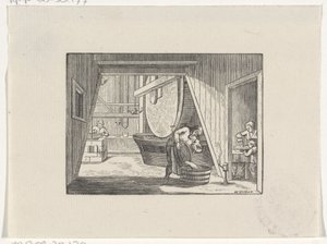 Figures Working in a Mill by Hendrik Numan