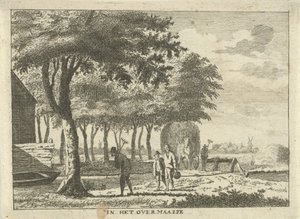 Farmers on a Plot of Land by Hendrik Roosing