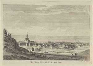View of Noordwijk aan Zee by Hendrik Spilman