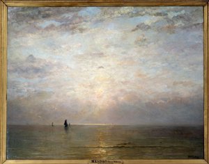 Sunset by Hendrik William Mesdag
