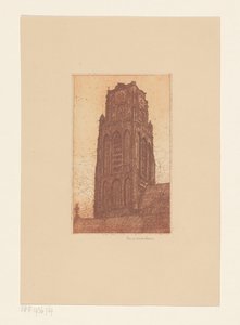 Study of a Church Tower