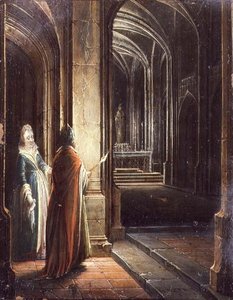 Figures in a Church