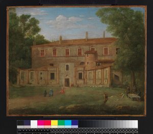 The Villa Madama, Rome by Hendrik van Lint
