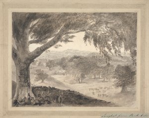 Longleat from Park Hill by Heneage Finch fourth Earl of Aylesford