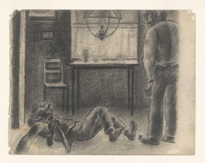 Interior Scene by Henk Henriët (signed by artist)