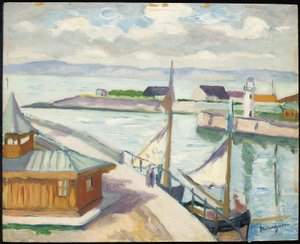 Honfleur by Henri Charles Manguin