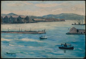 Toulon, the Harbour Entrance by Henri Charles Manguin