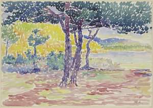 Sea Shores (Southern France) by Henri Edmond Cross