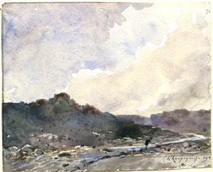 The Torrent by Henri-Joseph Harpignies