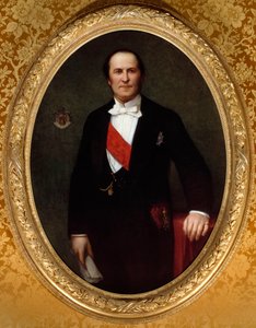 Portrait of Baron Eugene-Georges Haussmann, Prefect of Paris by Henri Lehmann