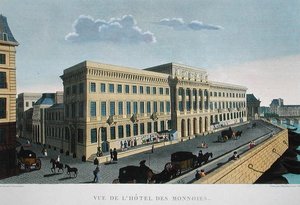 The Hotel des Monnaies, c.1815-20 by Henri (after) Courvoisier Voisin